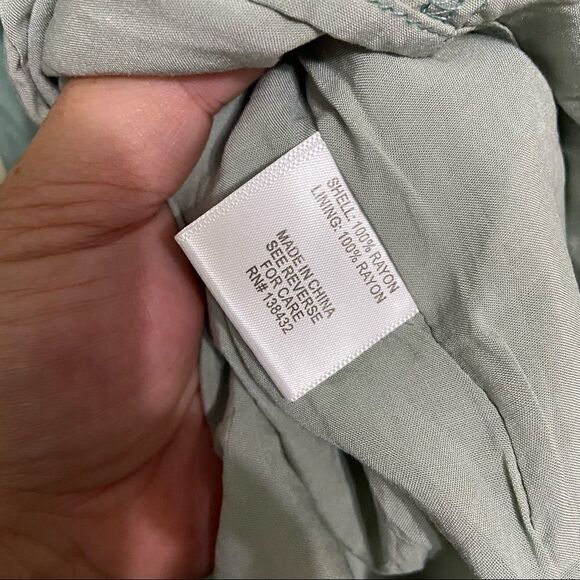 Modcloth Sz XXS Mint Skirt Pleated - Picture 4 of 4